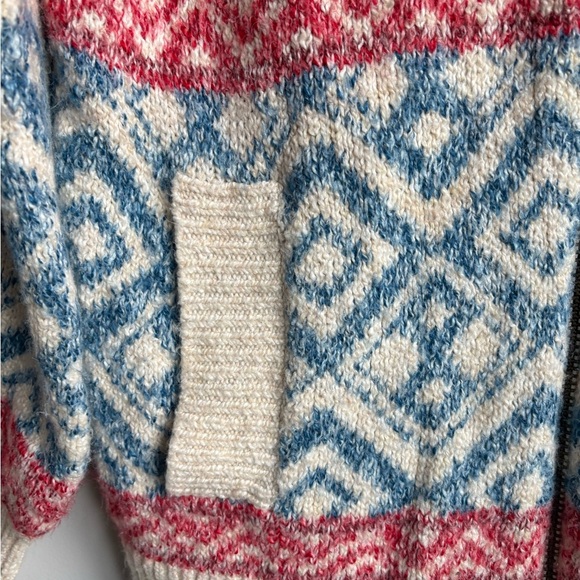 Cabi Highlands Sweater Cardigan 3847  Fair Isle Full Zip SMALL - Picture 4 of 6